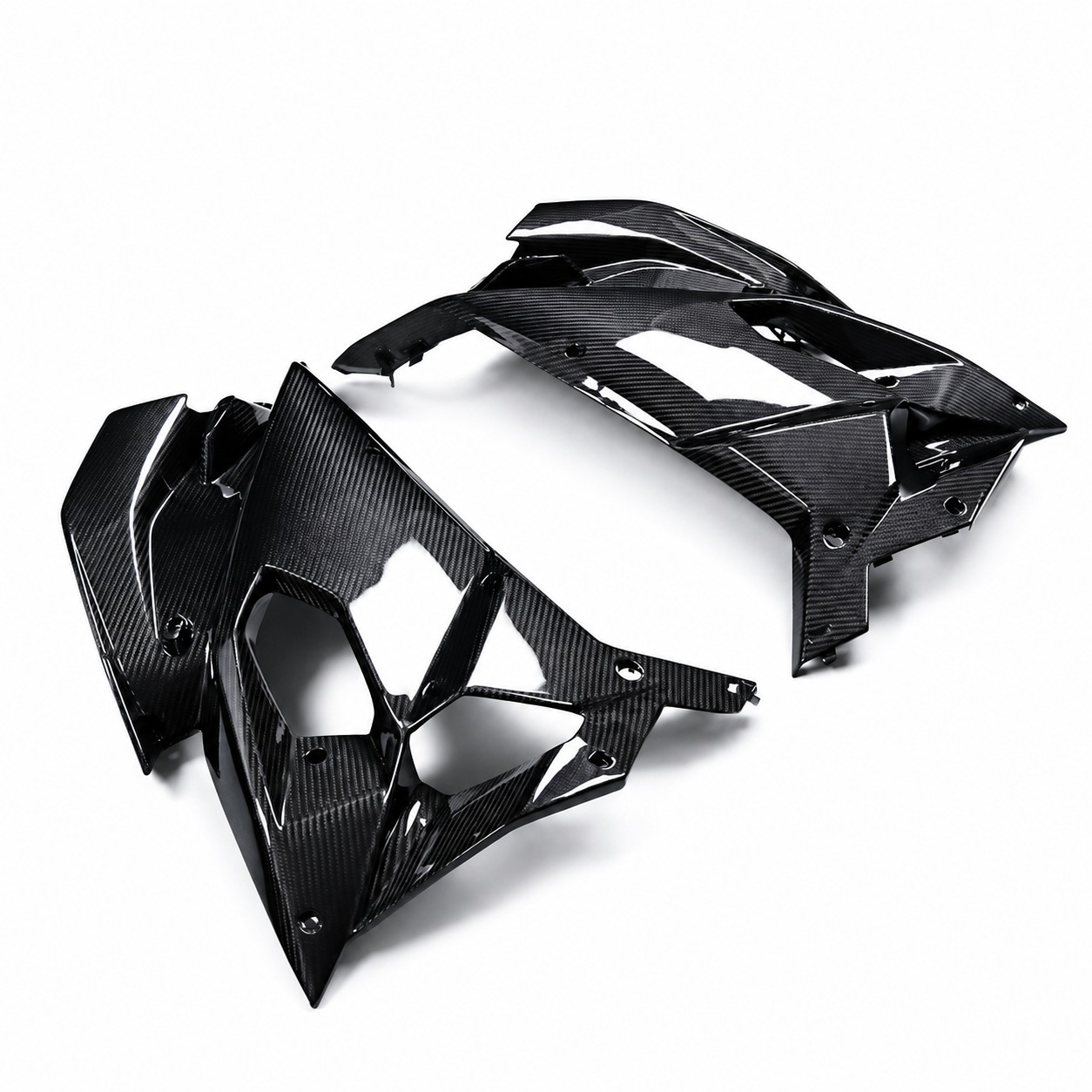 3K Dry Carbon Fiber Side Panels for Aprilia RS 457 (2024+) | View 2 | ZOOMVIBE