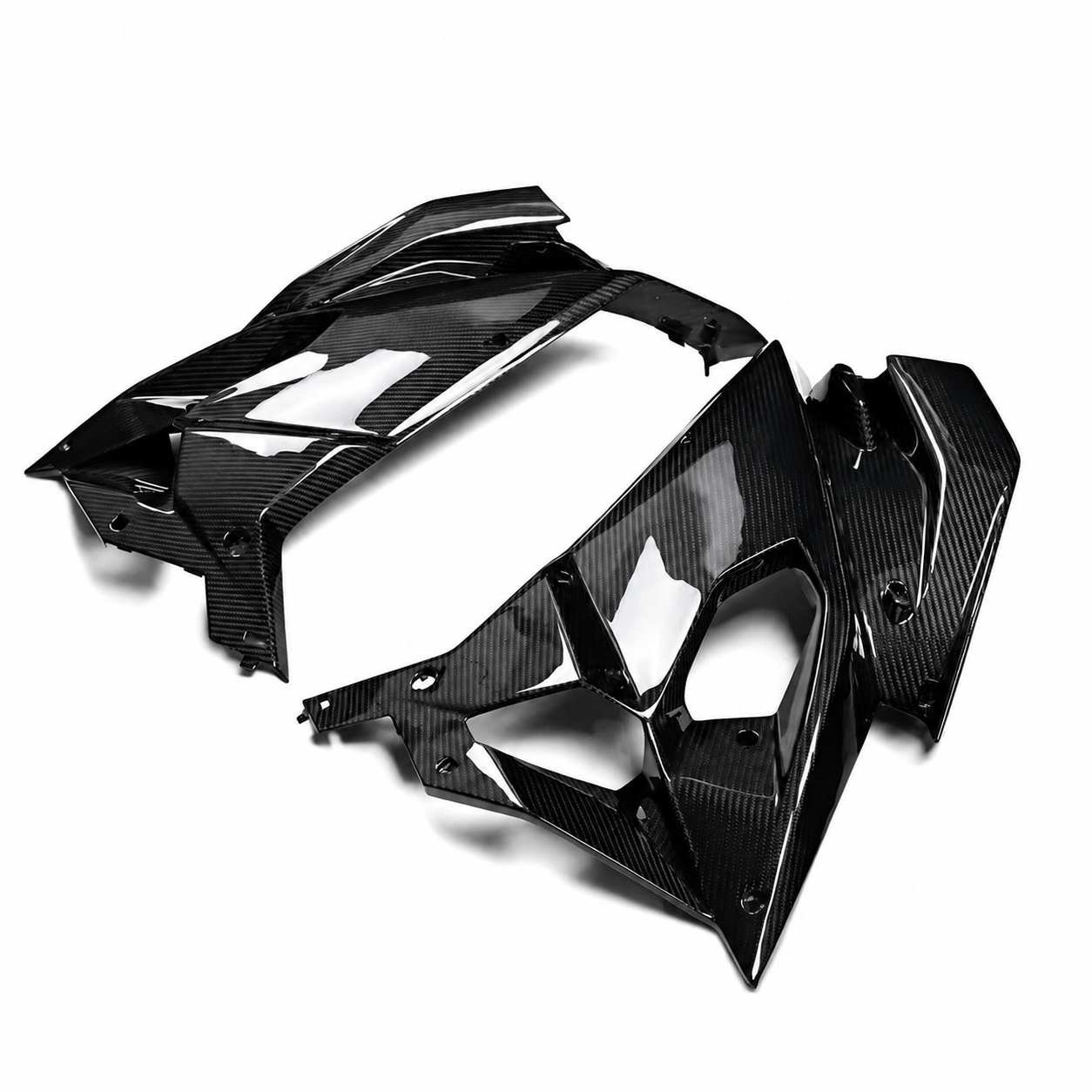 3K Dry Carbon Fiber Side Panels for Aprilia RS 457 (2024+) | View 1 | ZOOMVIBE