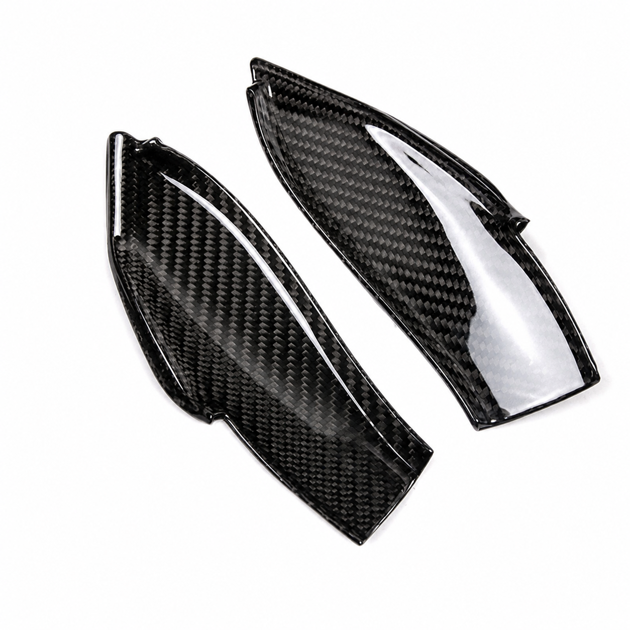 Carbon Fiber Air Intake Side Covers for Aprilia RSV4 (2021–2024) | View 1 | ZOOMVIBE
