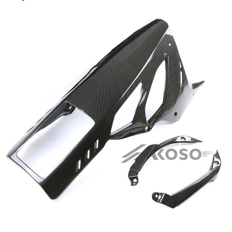 BMW S1000RR 2023+ Carbon Fiber Belly Pan Undertray Lower Fairing ZoomVibe Moto