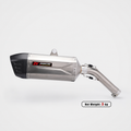 For BMW F850GS Adventure 2019-2023 Slip-On Muffler – Stainless Steel / Carbon Fiber Tip
