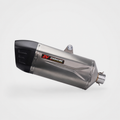 For BMW F850GS Adventure 2019-2023 Slip-On Muffler – Stainless Steel / Carbon Fiber Tip
