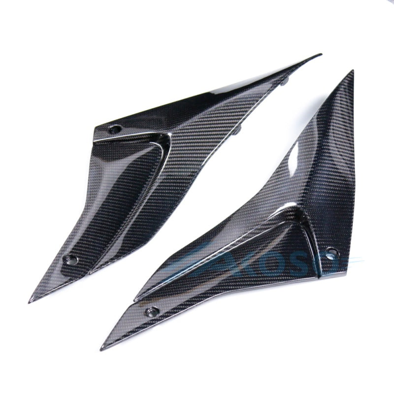 Carbon Fiber Under-Seat Side Panels for Aprilia RSV4 / Tuono V4 (2021+) | View 1 | ZOOMVIBE