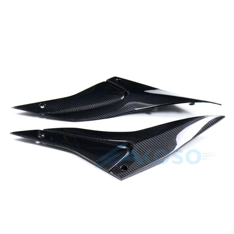 Carbon Fiber Under-Seat Side Panels for Aprilia RSV4 / Tuono V4 (2021+) | View 6 | ZOOMVIBE