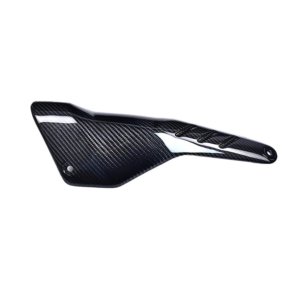 Carbon Fiber Exhaust Heat Shield for Aprilia RSV4 / Tuono V4 (2021+) ZOOMVIBE MOTO