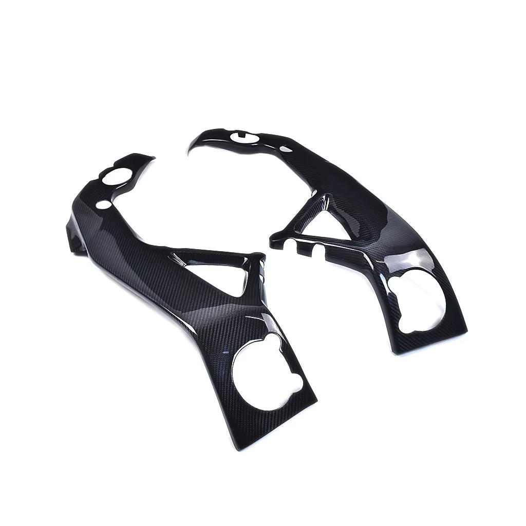Carbon Fiber Frame Covers for Aprilia RSV4 / Tuono V4 (2021–2024) ZOOMVIBE MOTO