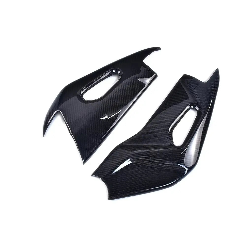 Carbon Fiber Swingarm Covers for Aprilia RSV4 (2009–2020) / Tuono V4 (2013–2020) ZOOMVIBE MOTO