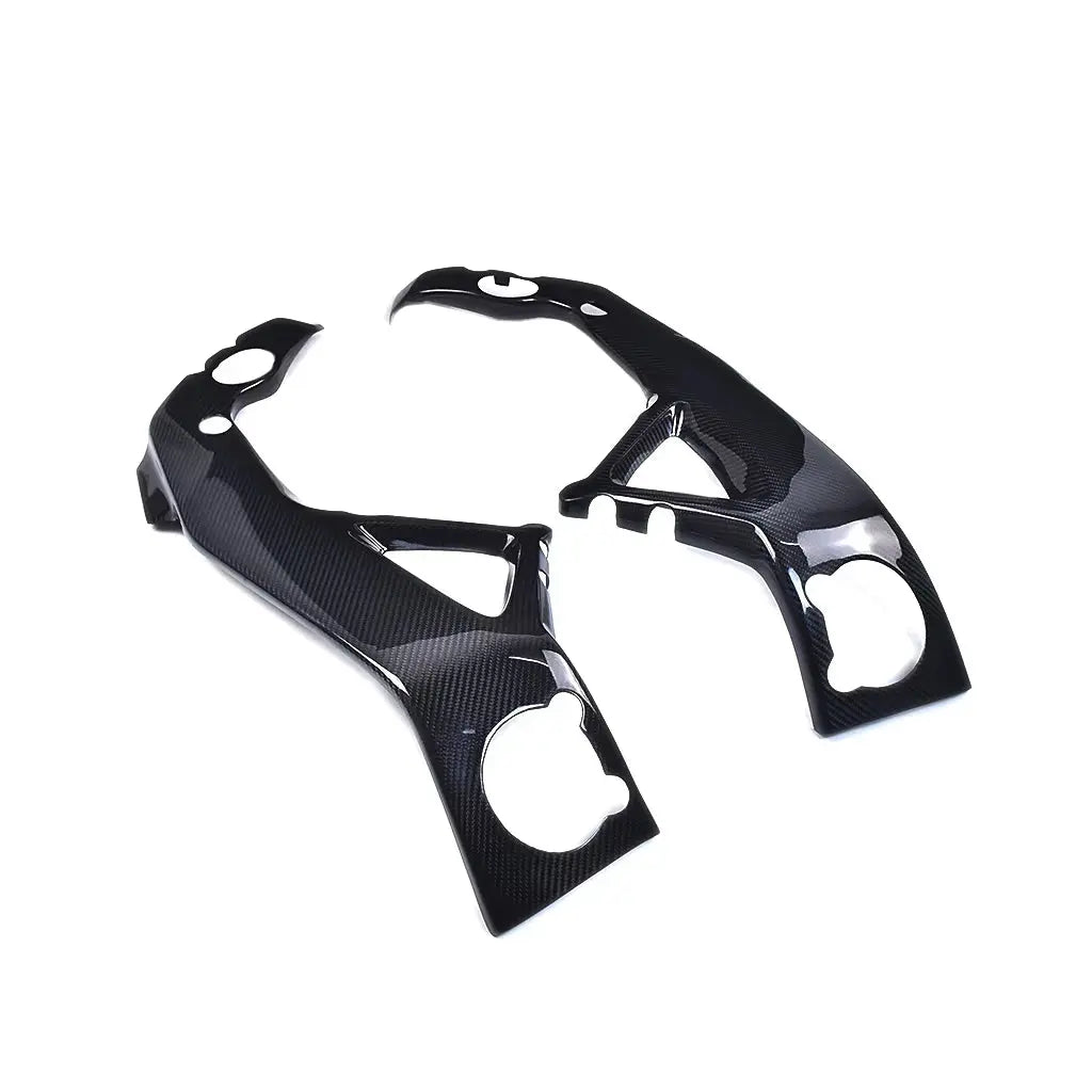Carbon Fiber Frame Covers for Aprilia RSV4 (2009–2020) / Tuono V4 (2011–2020) ZOOMVIBE MOTO