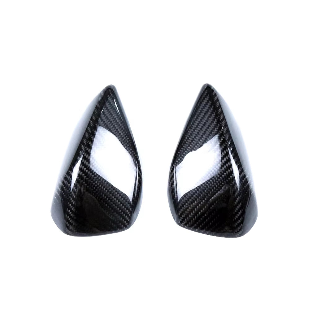 Carbon Fiber Mirror Covers for Aprilia RS660 (2021–2026) ZOOMVIBE MOTO