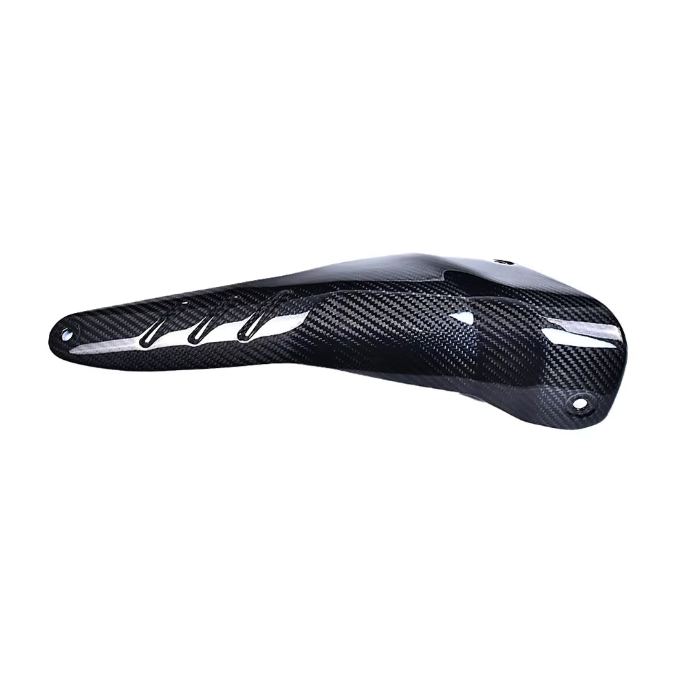 Carbon Fiber Exhaust Heat Shield for Aprilia RSV4 / Tuono V4 (2021+) ZOOMVIBE MOTO