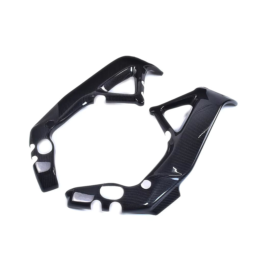 Carbon Fiber Frame Covers for Aprilia RSV4 / Tuono V4 (2021–2024) ZOOMVIBE MOTO