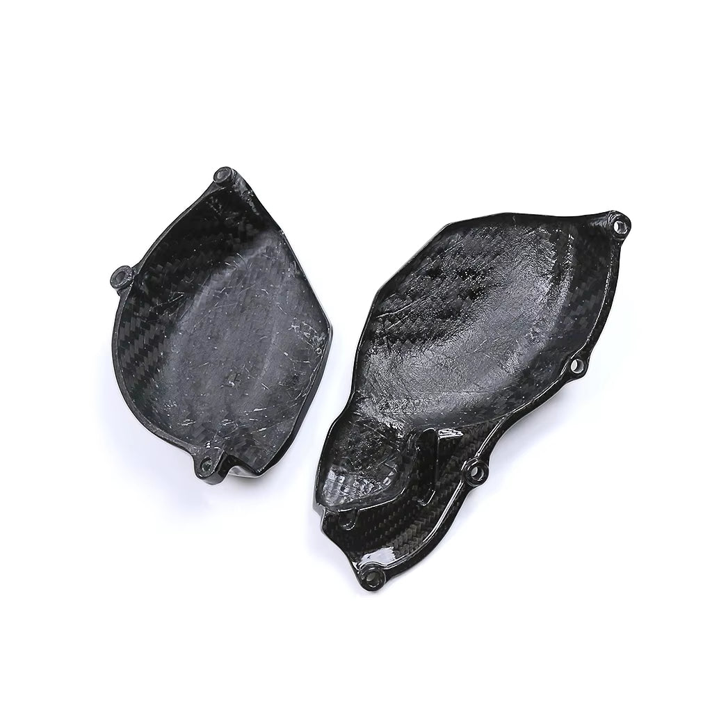 Carbon Fiber Left & Right Engine Clutch Covers for Aprilia RS660 (2021–2026) ZOOMVIBE MOTO