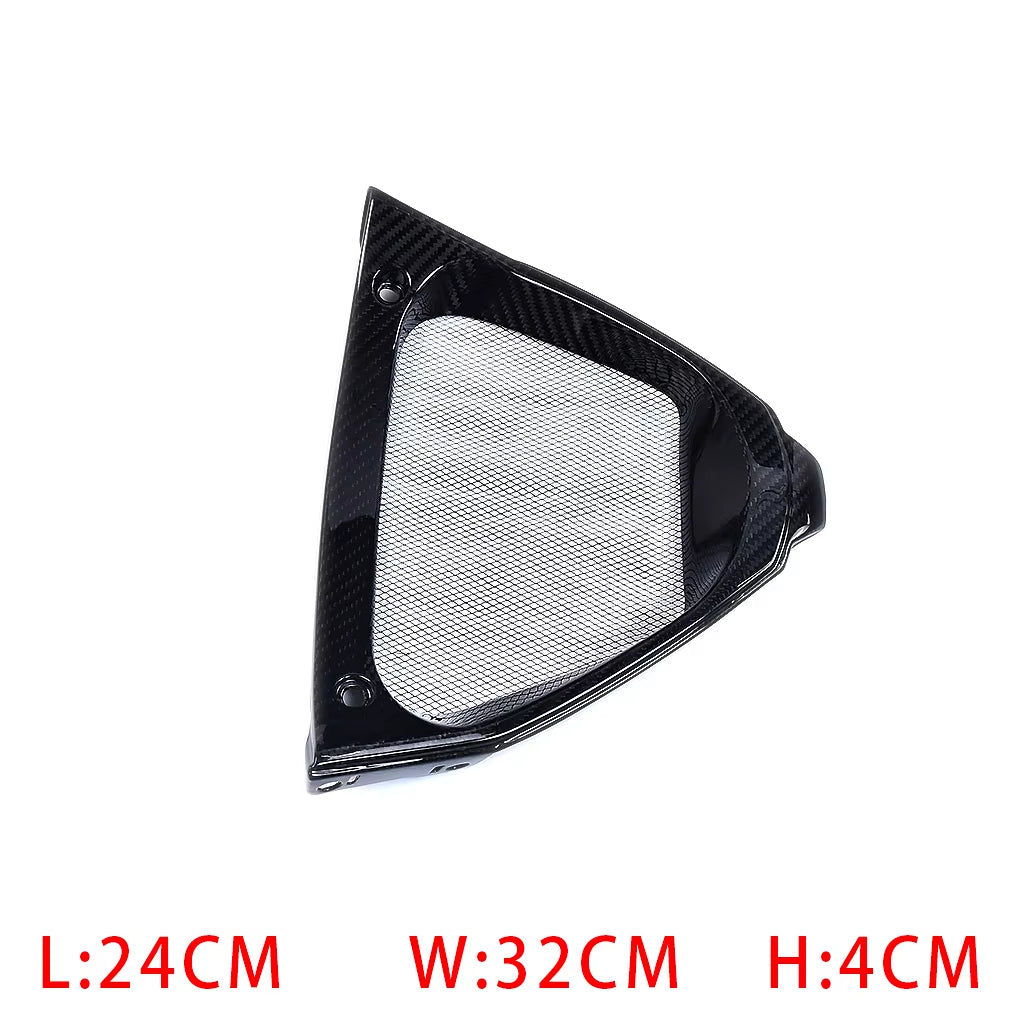 Carbon Fiber V-Panel Radiator Cover for Aprilia RSV4 (2009–2020) / Tuono V4 (2011–2020) ZOOMVIBE MOTO