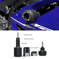 2023-2024 Kawasaki ZX 4R and ZX 4RR frame slider crash pads