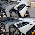 2024 Triumph Daytona 660 frame slider crash pads