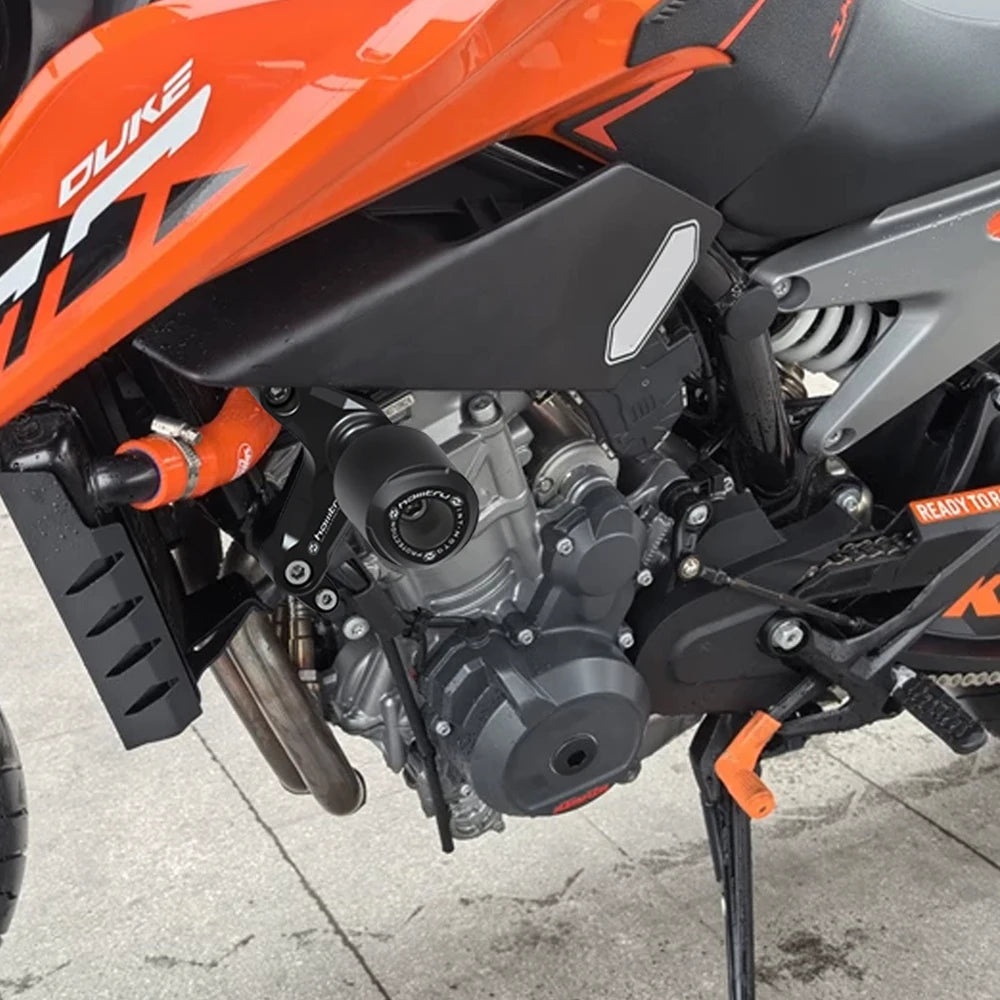 2018-2026 KTM 790 Duke and 890 Duke frame slider crash pads
