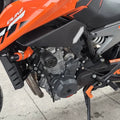 2018-2026 KTM 790 Duke and 890 Duke frame slider crash pads