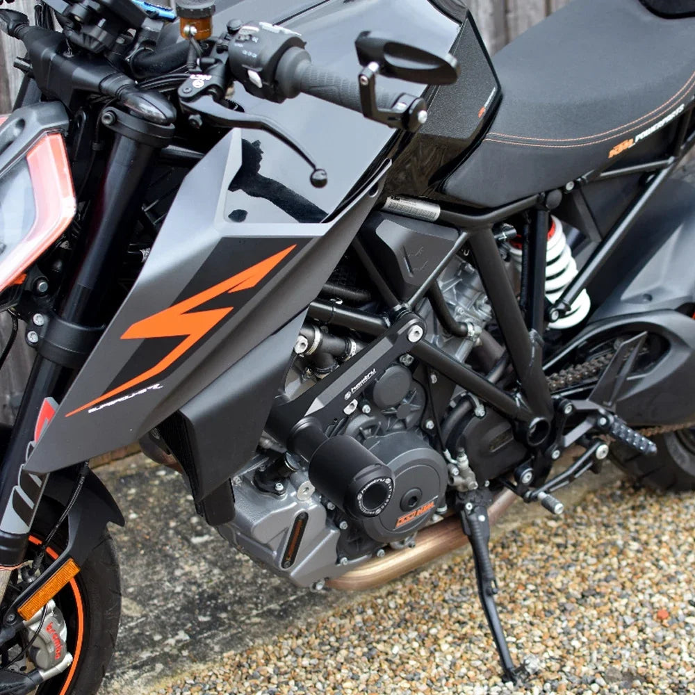 2013-2019 KTM 1290 Super Duke frame slider crash pads