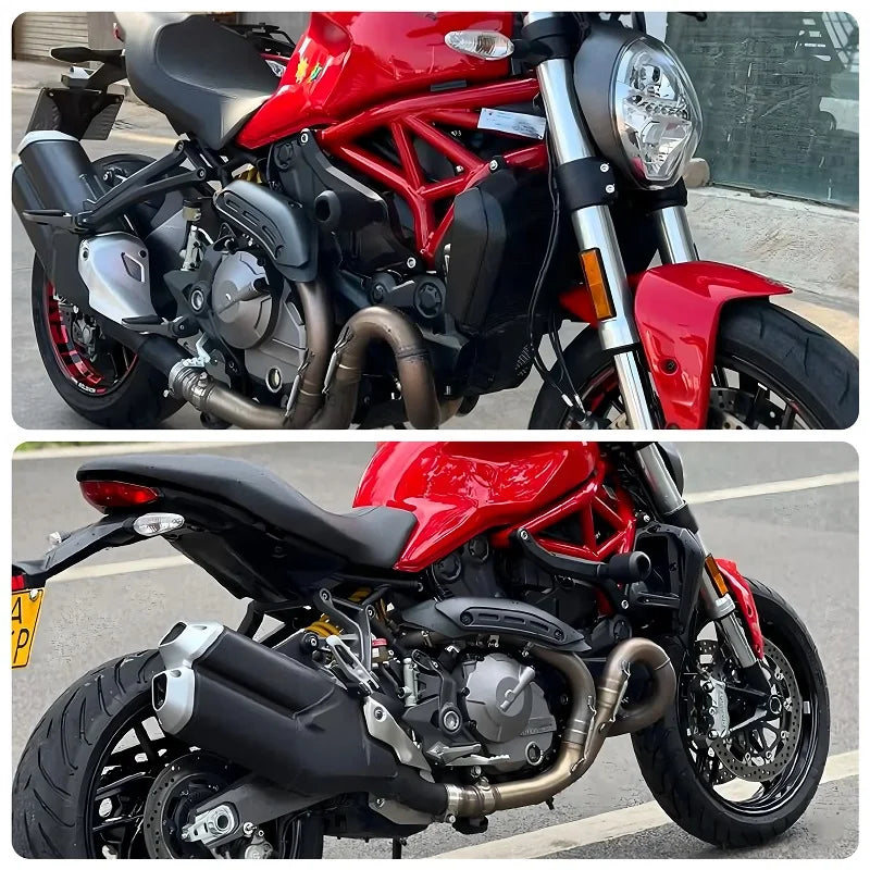 2013-2020 Ducati Monster 821 and Monster1200 frame slider crash pads