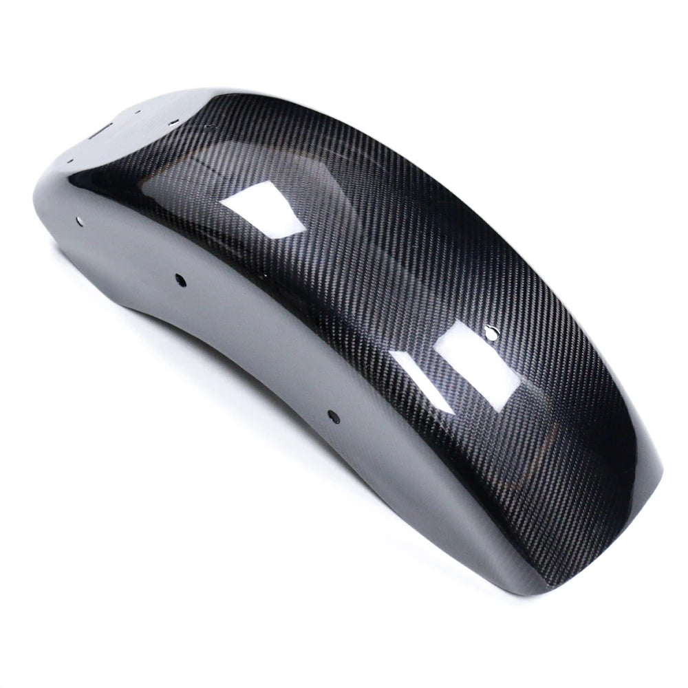 Harley-Davidson Street Bob dry carbon fiber rear fender opposite side view
