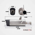 2022-2026 CFMOTO 450SR Full Exhaust System product detail view 5