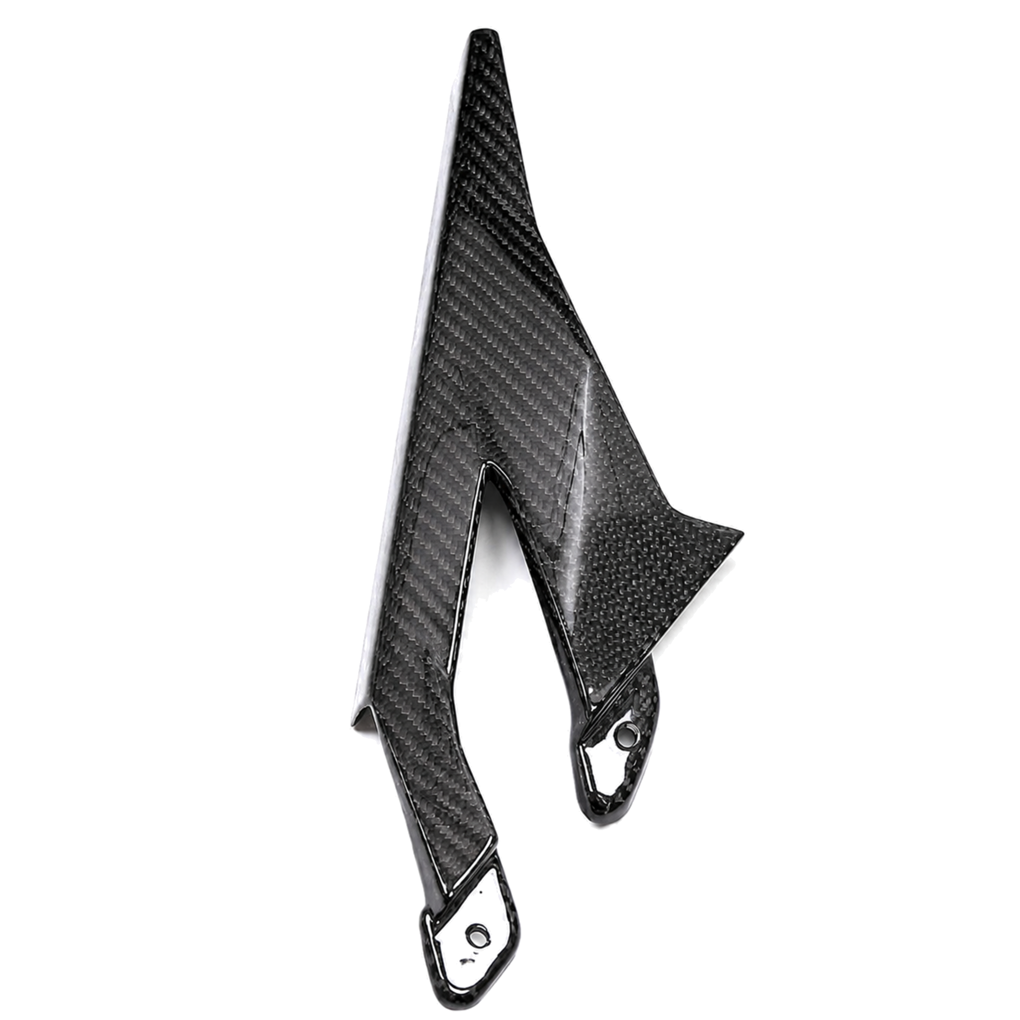 Aprilia GPR 250R 2021-2023 carbon fiber chain guard - view 4 | ZOOMVIBE MOTO