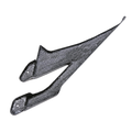 Aprilia GPR 250R 2021-2023 carbon fiber chain guard - view 7 | ZOOMVIBE MOTO