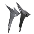 Aprilia GPR 250R 2021-2023 carbon fiber rider seat side panels - view 6 | ZOOMVIBE MOTO