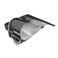 Aprilia GPR 250R 2021-2023 carbon fiber exhaust heat shield - view 3 | ZOOMVIBE MOTO