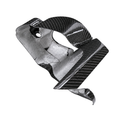 Aprilia GPR 250R 2021-2023 carbon fiber exhaust heat shield - view 5 | ZOOMVIBE MOTO