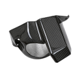 Aprilia GPR 250R 2021-2023 carbon fiber exhaust heat shield - view 8 | ZOOMVIBE MOTO