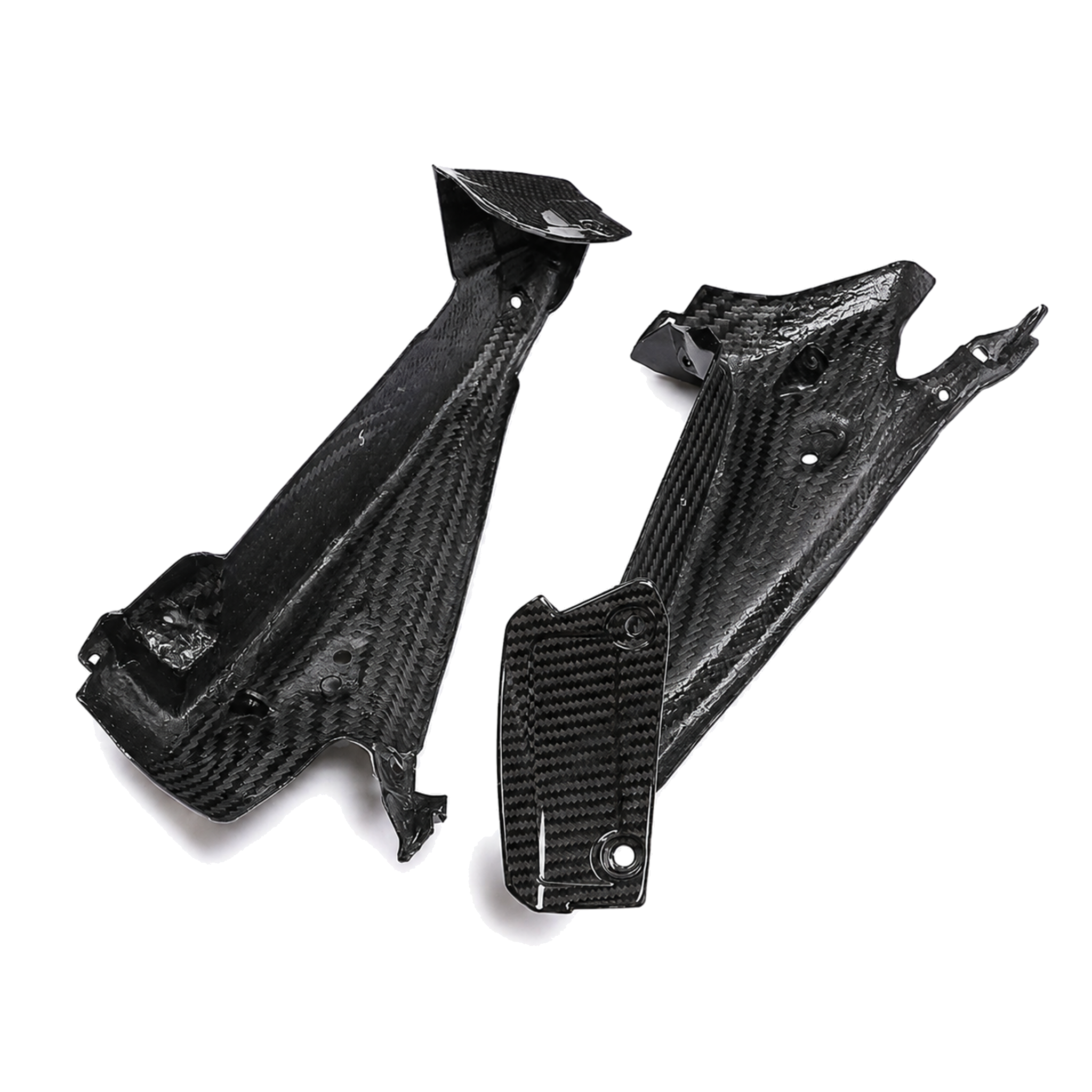 Aprilia GPR 250R 2021-2023 carbon fiber headlight side panels - view 8 | ZOOMVIBE MOTO