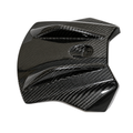 Aprilia GPR 250R 2021-2024 carbon fiber front fuel tank cover - view 3 | ZOOMVIBE MOTO