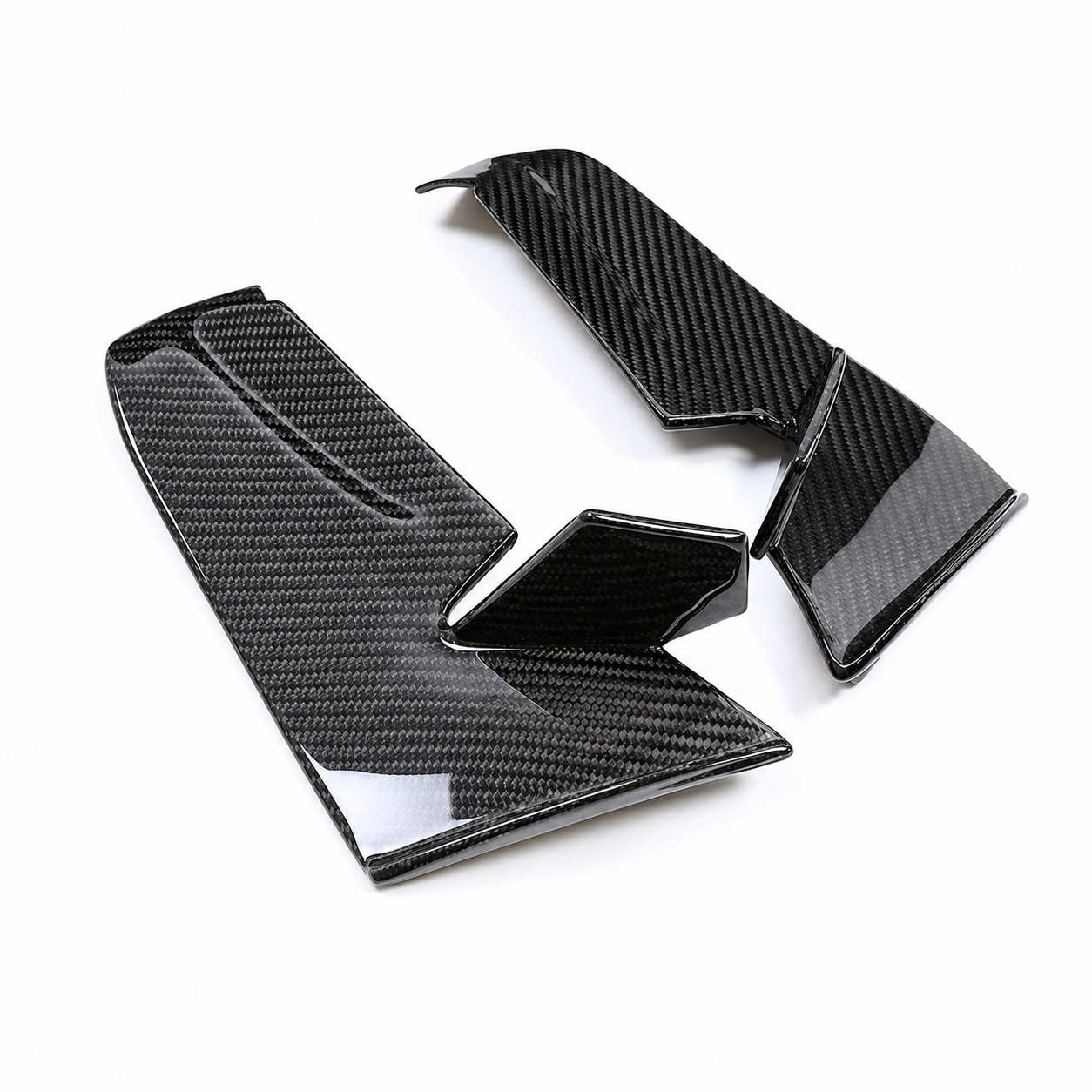 Carbon Fiber Side Winglets for Aprilia RS660 (2021–2024) | View 4 | ZOOMVIBE