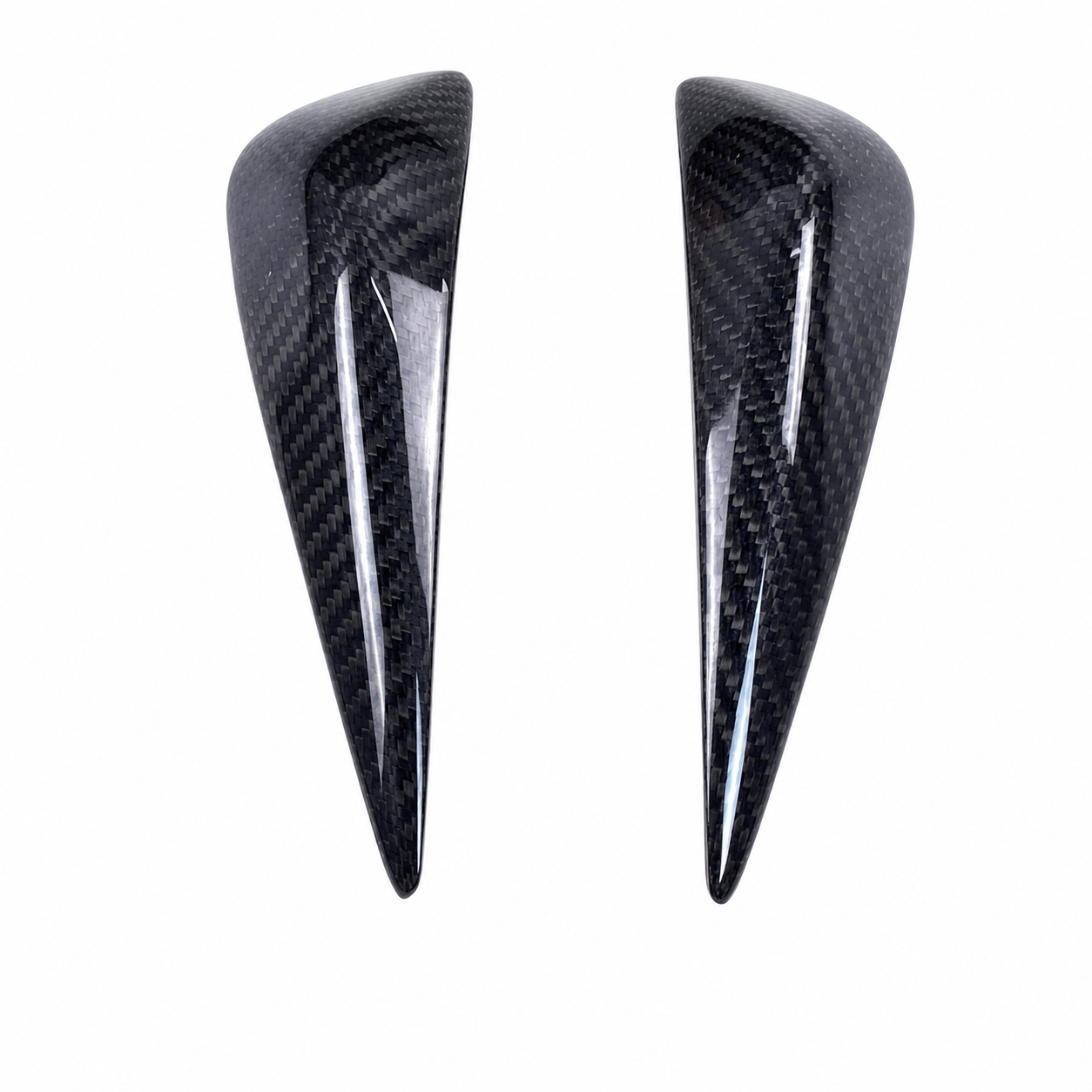 Carbon Fiber Fuel Tank Side Heat Shield for Aprilia RS660 (2021–2026) | View 2 | ZOOMVIBE
