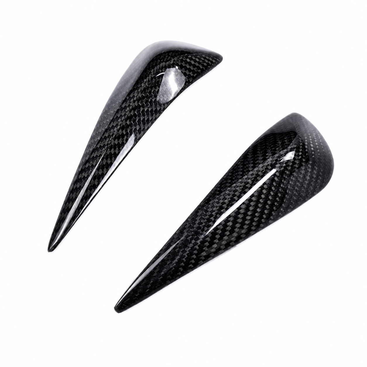 Carbon Fiber Fuel Tank Side Heat Shield for Aprilia RS660 (2021–2026) | View 3 | ZOOMVIBE