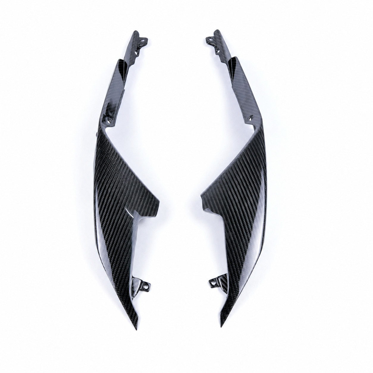 Carbon Fiber Rear Tail Side Panels for Aprilia RS660 (2021–2024) | View 1 | ZOOMVIBE