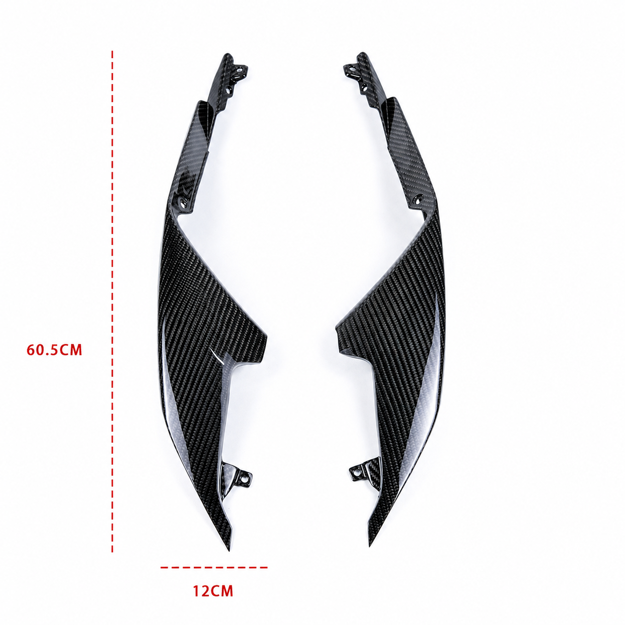 Carbon Fiber Rear Tail Side Panels for Aprilia RS660 (2021–2024) | View 3 | ZOOMVIBE