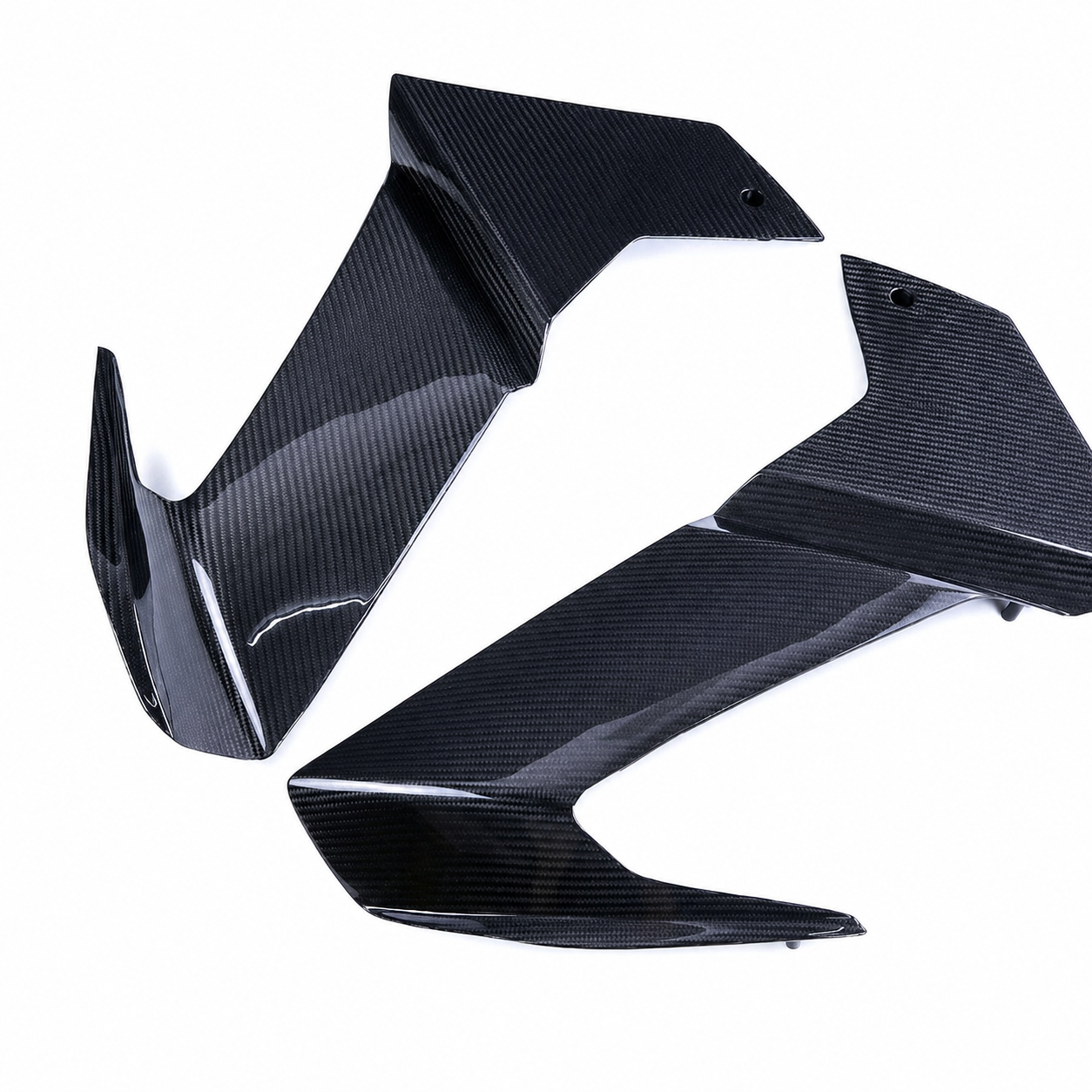 Carbon Fiber Side Panels for Aprilia RS660 (2021–2024) | View 2 | ZOOMVIBE