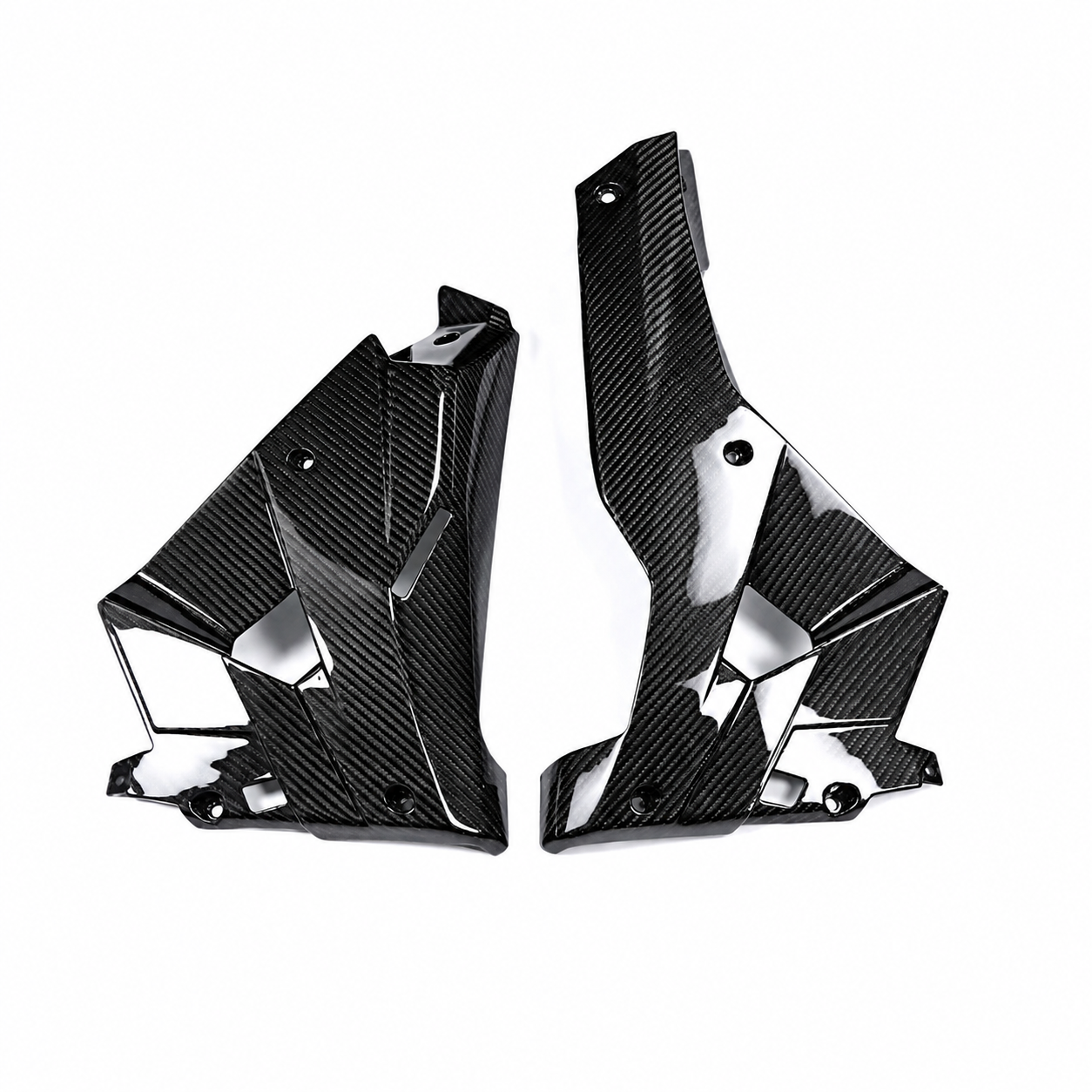 3K Dry Carbon Fiber Belly Pan Panels for Aprilia RS 457 (2024+) | View 5 | ZOOMVIBE