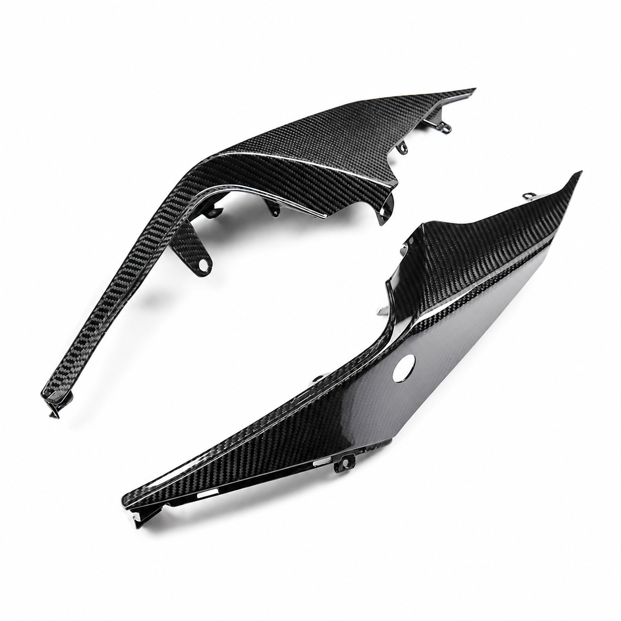 Carbon Fiber Rear Tail Side Panel for Aprilia RSV4 / Tuono V4 (2021–2024) | View 1 | ZOOMVIBE