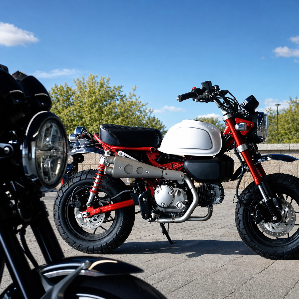2018-2026 Honda Monkey 125 Full Exhaust System product detail view 3
