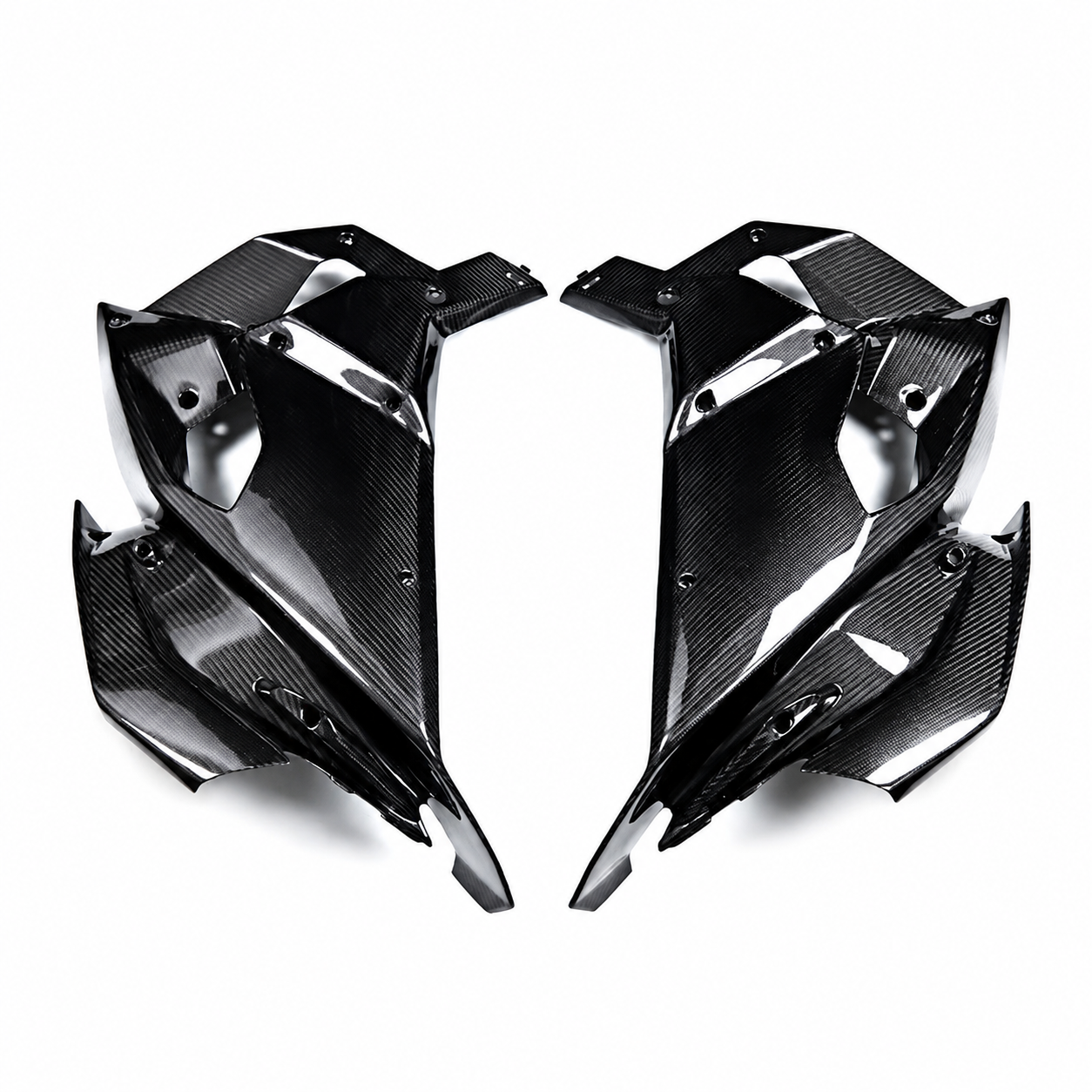 3K Dry Carbon Fiber Side Panels for Aprilia RS 457 (2024+) | View 3 | ZOOMVIBE