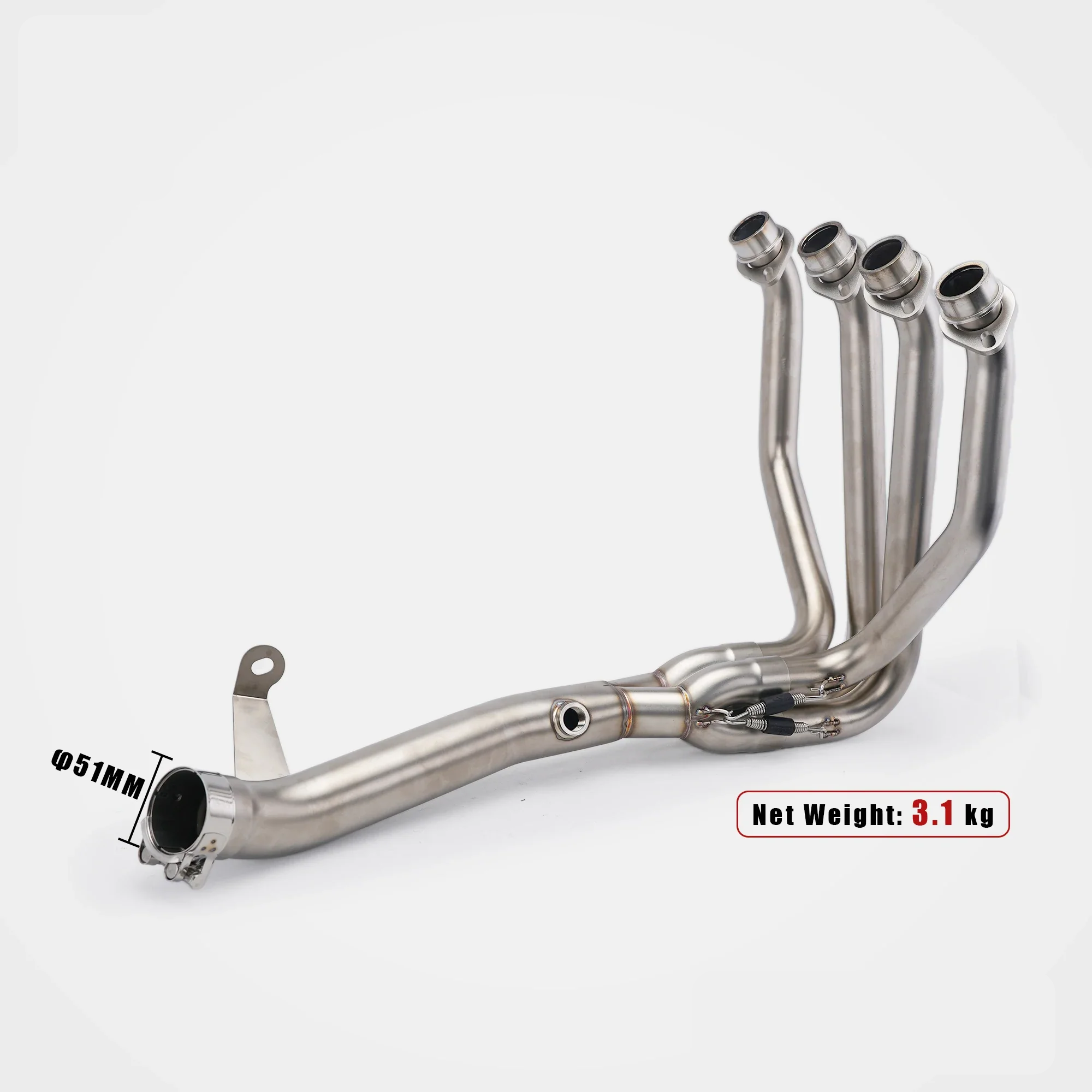 Kawasaki Versys 1000 2015-2018 exhaust headers and mid pipe image 2