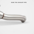 KTM 790 Duke link pipe bend detail