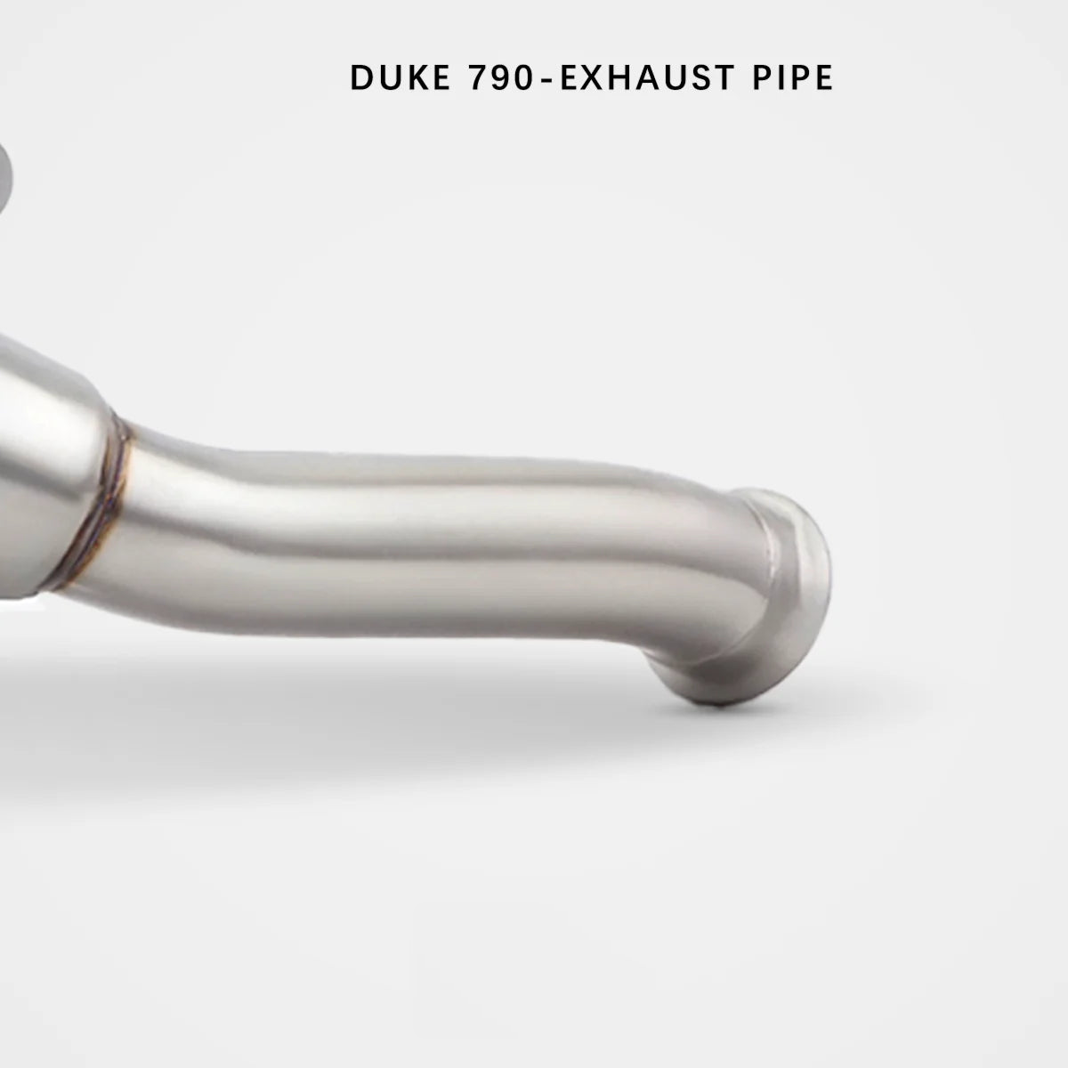 KTM 790 Duke link pipe bend detail