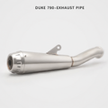 KTM 790 Duke stainless steel exhaust alternate view
