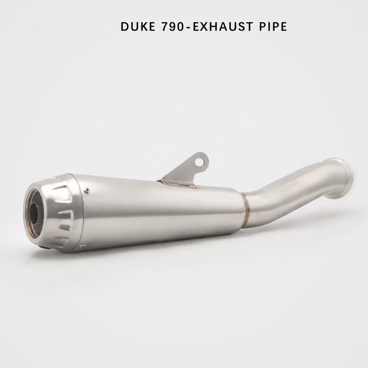 KTM 790 Duke stainless steel exhaust alternate view