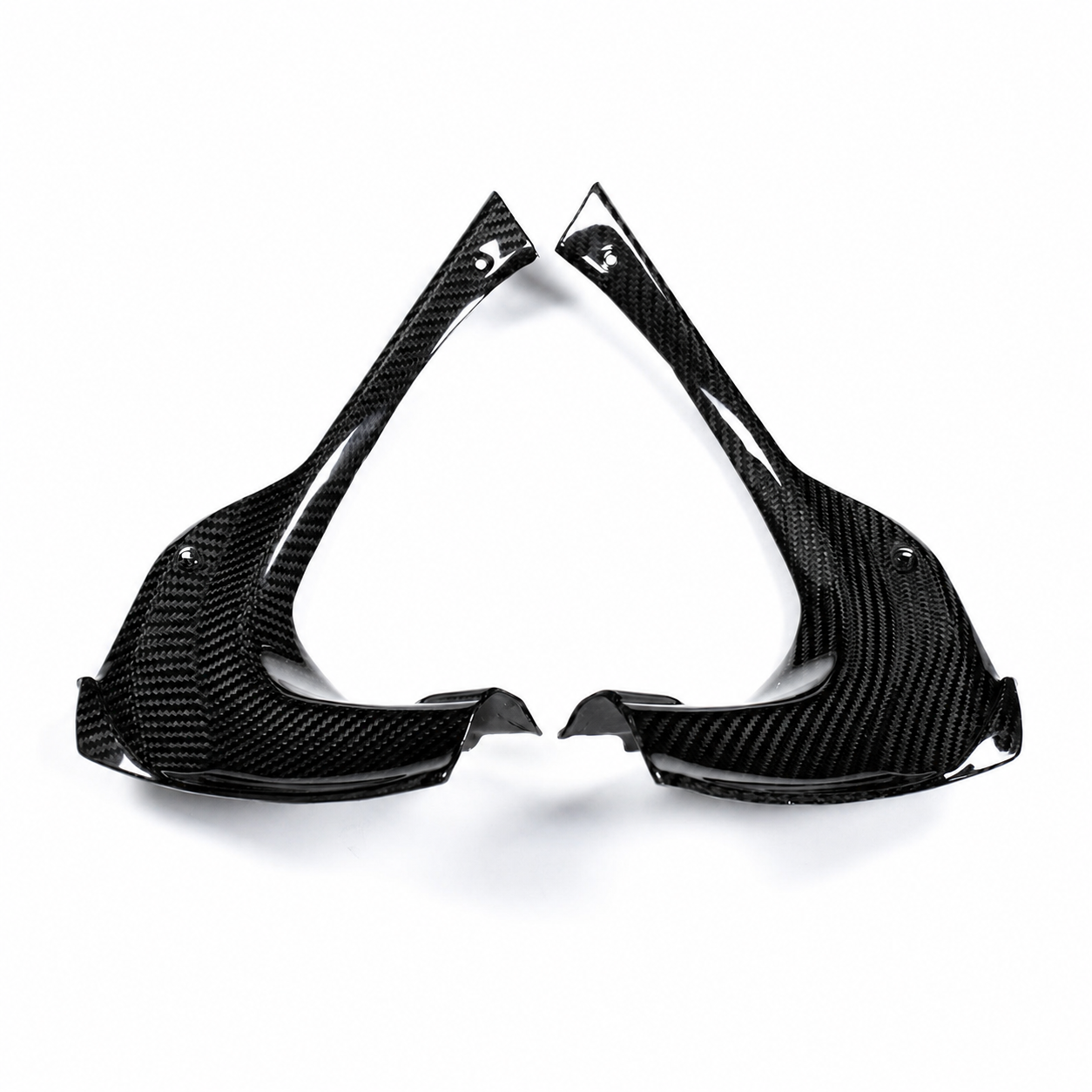 Carbon Fiber Dash Side Panels for Aprilia RSV4 (2021–2024) - View 5 | ZOOMVIBE MOTO
