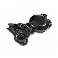 Carbon Fiber Sprocket Cover for Aprilia RSV4 (2021–2024) - View 3 | ZOOMVIBE MOTO